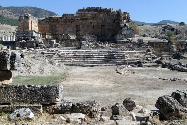 Ruinas en Hyerapolis — Foto de Stock