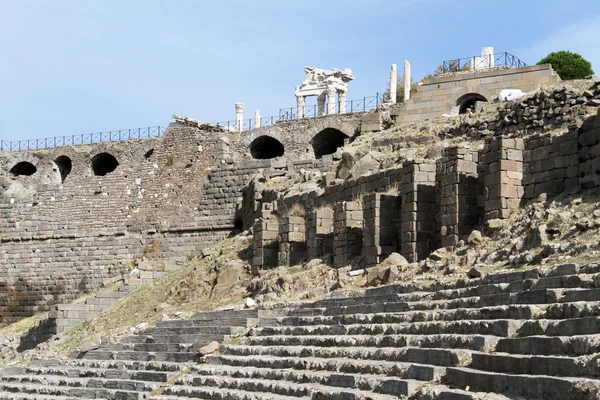 Ruinas en Pergam — Foto de Stock