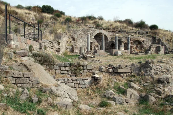 Ruins of Pergam — Stock Photo, Image