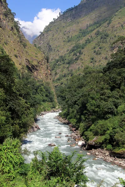 Rio das montanhas — Fotografia de Stock