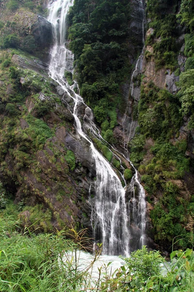 Cachoeira e rio — Fotografia de Stock