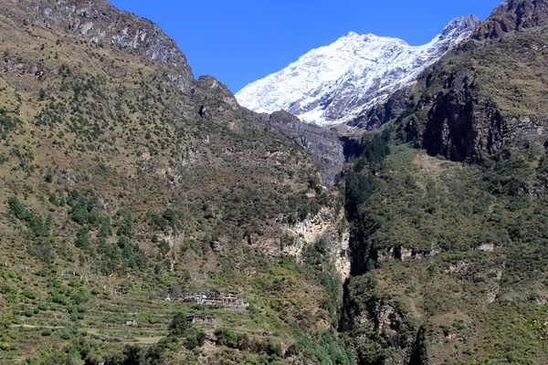 Dorf in Nepal — Stockfoto