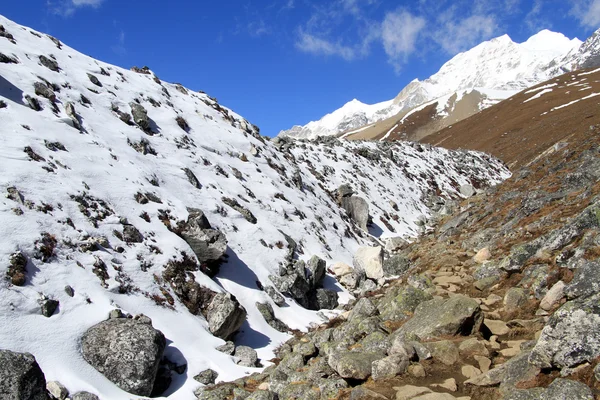 Sentiero per il passo Larke — Foto Stock