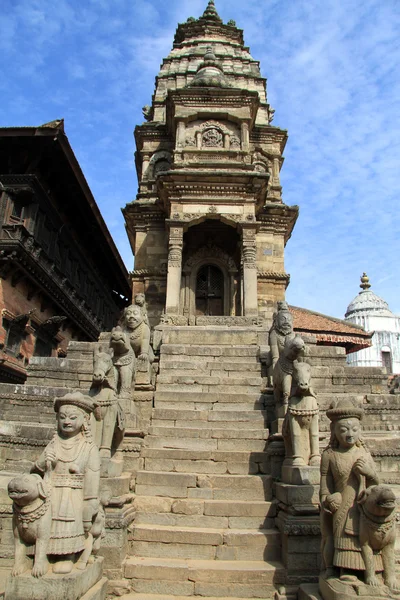 Świątynia w bhaktapur — Zdjęcie stockowe