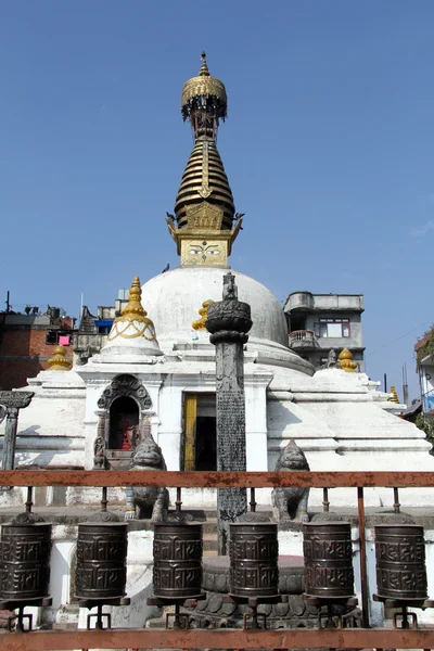Stupa blanc — Photo