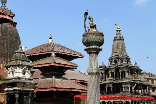 Çatılar ve Tapınak — Stok fotoğraf