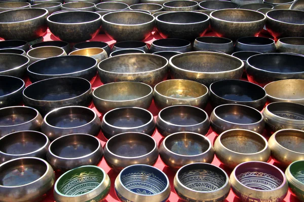 Bronze bowls — Stock Photo, Image