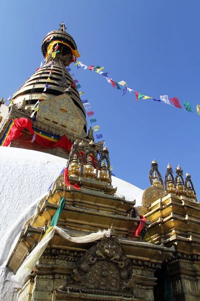 Tapınak ve stupa — Stok fotoğraf