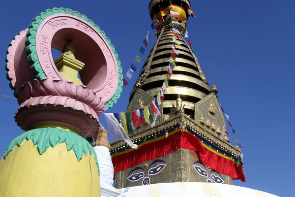 Στούπα swayambhunath — Φωτογραφία Αρχείου