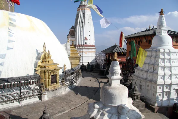Vicino a grande stupa — Foto Stock