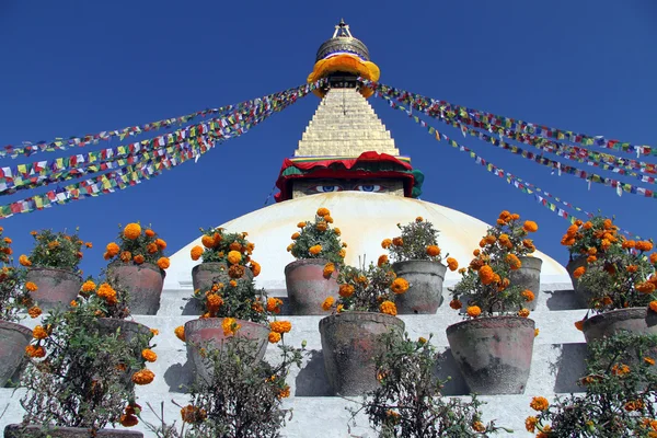 Stupa i garnki — Zdjęcie stockowe