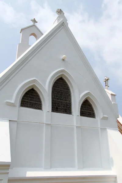 Igreja branca — Fotografia de Stock