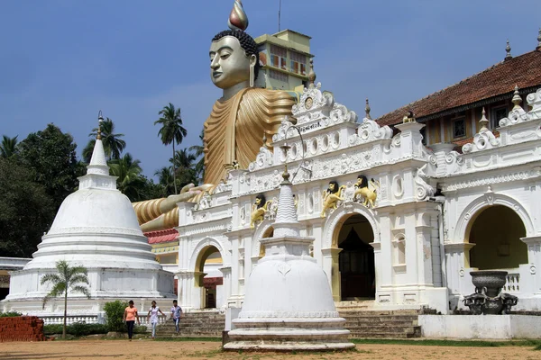 Templo y Buda — Foto de Stock