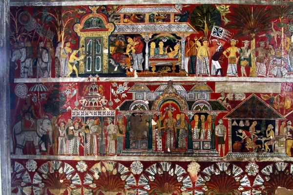 Duvarda fresco — Stok fotoğraf