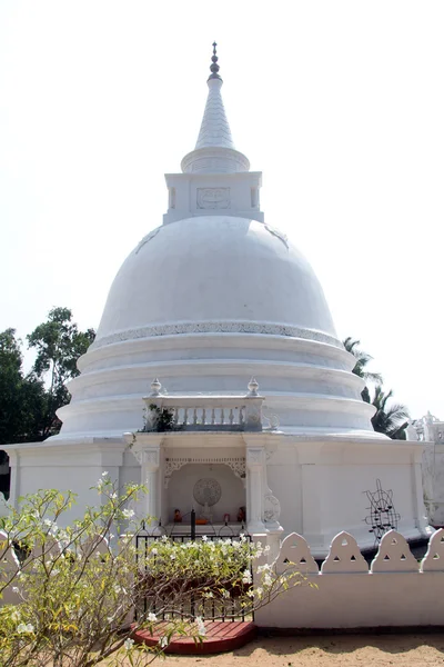 Vit stupa — Stockfoto