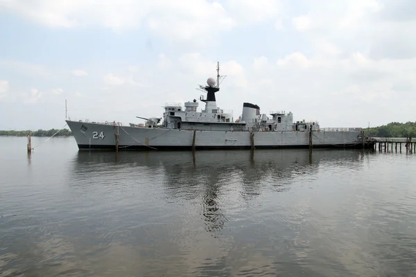 Nave da battaglia — Foto Stock