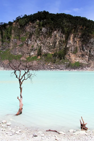 Lago del cráter — Foto de Stock