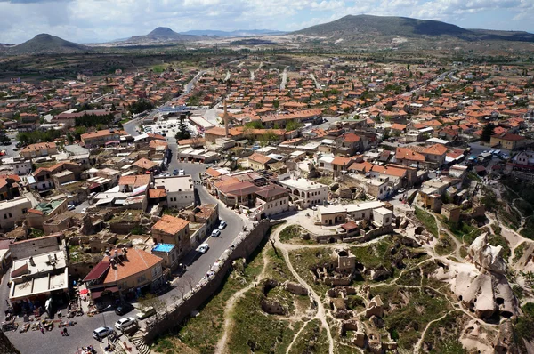 Vista de Uchisar — Fotografia de Stock