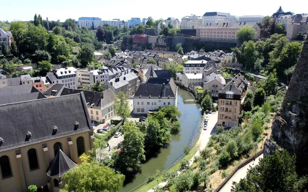 Luxemburgische Innenstadt — Stockfoto