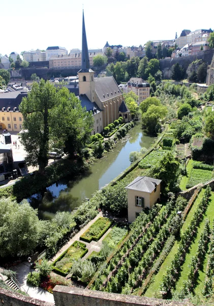 Luxemburg downtown — Stockfoto
