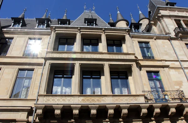 Castle-palace of the Grand Duke, Luxembourg — Stock Photo, Image