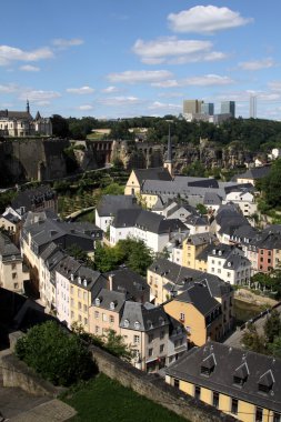 Lüksemburg üzerinden görünüm