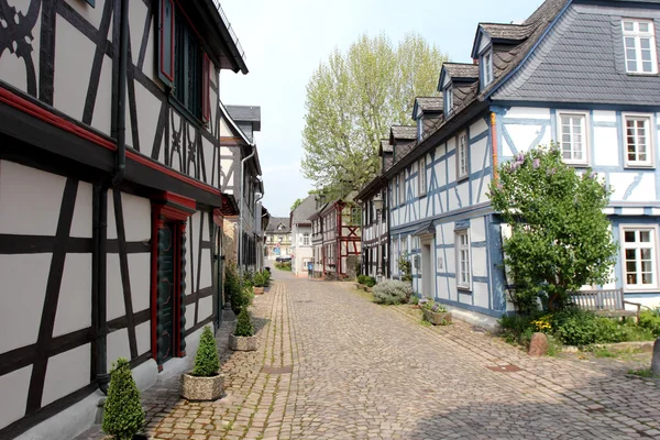 Half-timbered houses in Germany — Stock Photo, Image