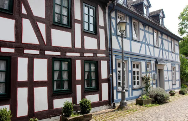 Casas de entramado de madera en Alemania — Foto de Stock