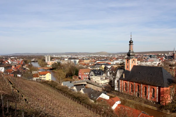 Bad kreuznach üzerinden görünüm — Stok fotoğraf