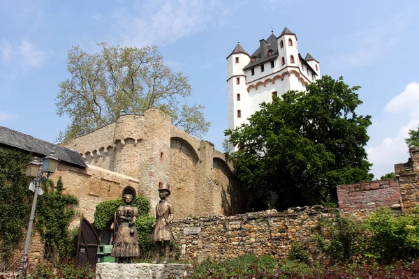 Volební hrad v eltville — Stock fotografie