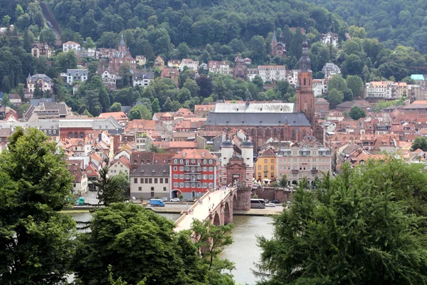La vue sur Heidelberg — Photo