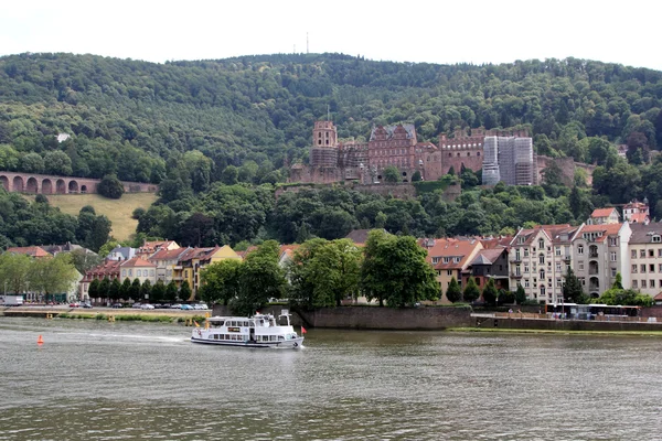 Odwiedzając heidelberg — Zdjęcie stockowe