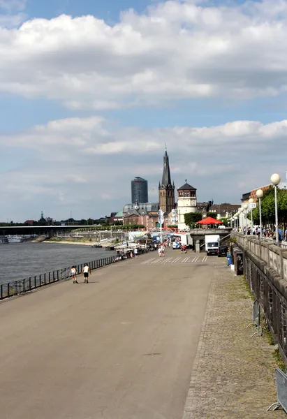 Visita a Dusseldorf, Germania — Foto Stock