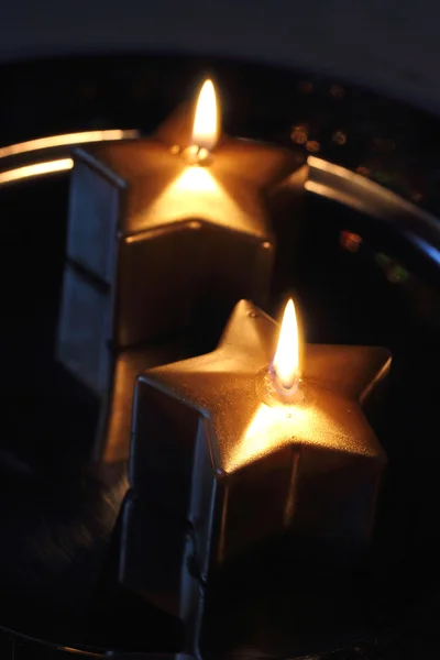 Velas de Navidad — Foto de Stock