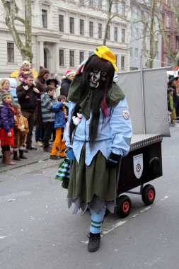 Karnaval geçit sokak