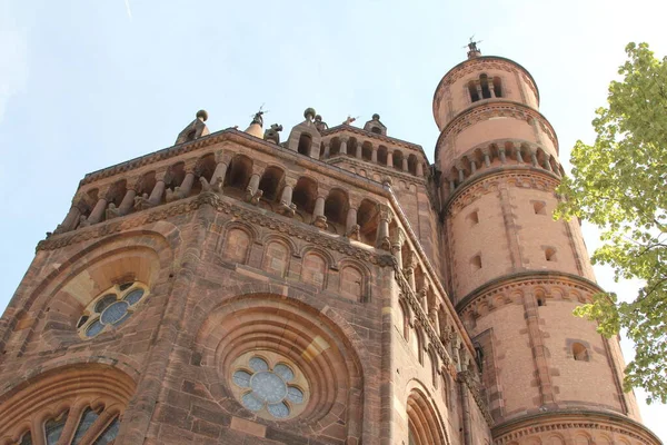 Worms Cathedral Worms City Rhineland Palatinate Germany — Stock Photo, Image