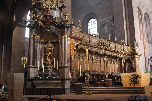 Roman Catholic Peter Cathedral City Worms Germany — Photo