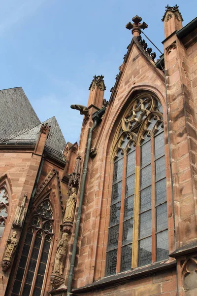 みみず ドイツのラインラント プファルツ州市のヴォルムス大聖堂 — ストック写真