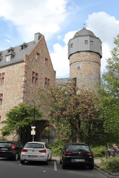 ドイツ ヘッセ中央部のギーセンの町の歴史的建造物 ギーセンの上ヘッセン博物館 — ストック写真