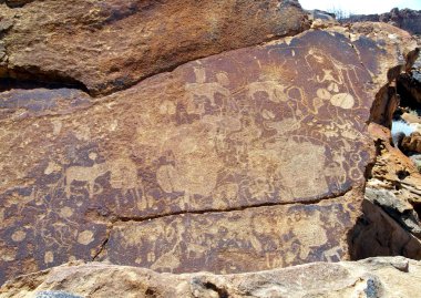 Namibya, Afrika Twyfelfontein
