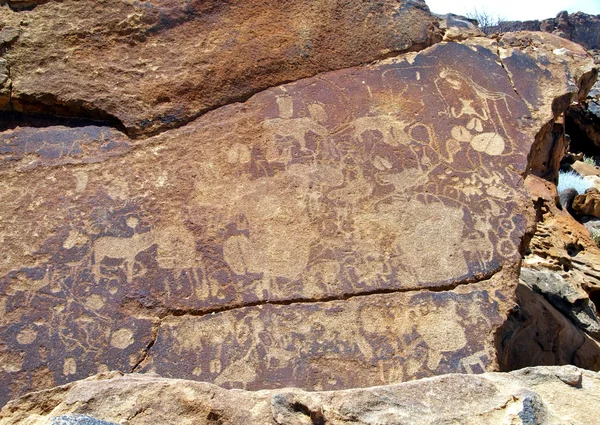 Twyfelfontein in Namibia, Africa — Stock Photo, Image