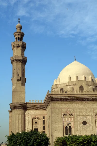 Pohled na univerzitě al-azhar a mešity v centrální části města Káhira, egypt — Stock fotografie