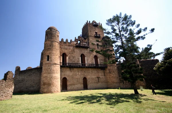 Castello in gonder — Foto Stock