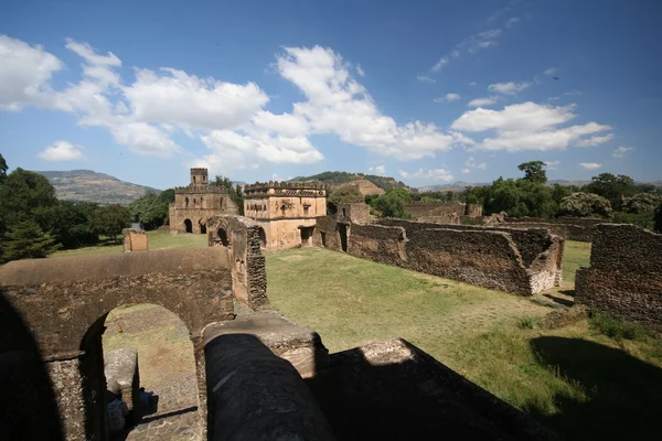 Castelo em gonder — Fotografia de Stock