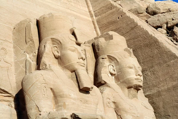 Tempel kung ramses ii i abu simbel, Egypten — Stockfoto