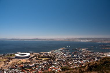 Cape Town 'ın manzarası