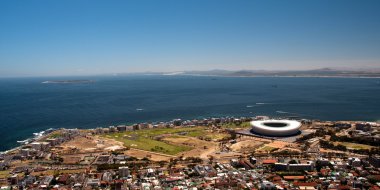 Cape Town 'ın manzarası