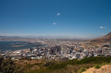 Cape Town 'ın manzarası