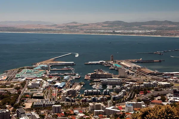 Uitzicht over cape stad — Stockfoto