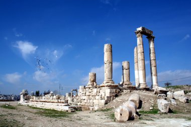 Amman Kalesi 'ndeki Herkül Tapınağı